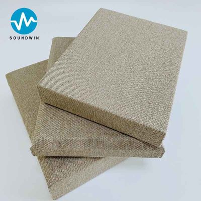 Soft Sound Absorption Board für Hörräume Kino Anti-Kollision Wanddekoration Stoffplatten für Besprechungsraum