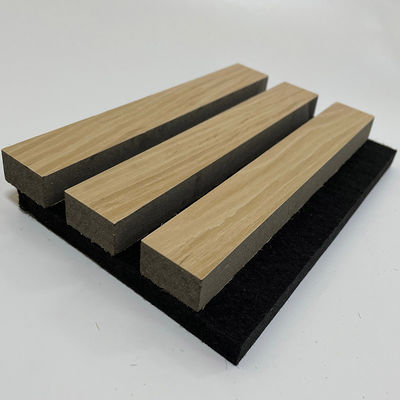 Akupanel Akustische Schieferplatte Holz Moderne Innenausstattung Schallschutz Wanddekoration Akustische Wandplatten