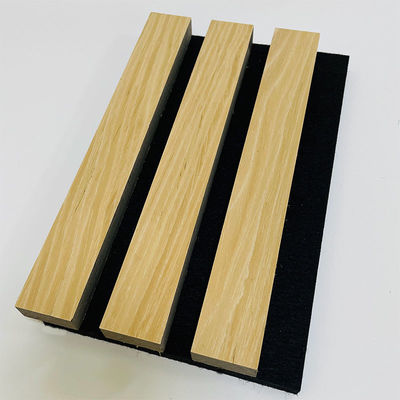 Akupanel Akustische Schieferplatte Holz Moderne Innenausstattung Schallschutz Wanddekoration Akustische Wandplatten