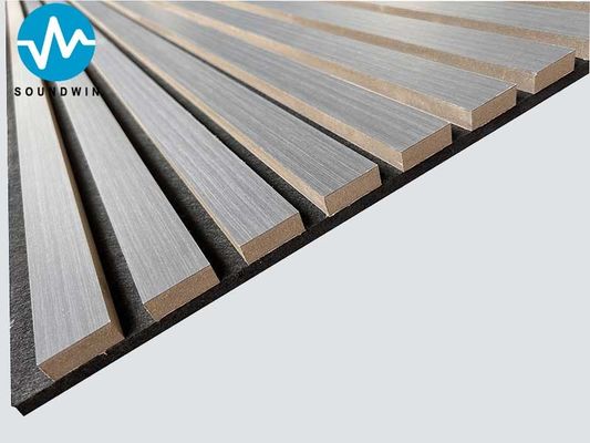 Schwarzes Sandelholz Akustik Schieferholz Wandplatten Schwarzes Filz Schwarzes Sandelholz Material