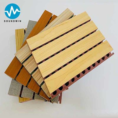 Schalldämpfende Holz-MDF-Panels für Tagungsräume
