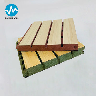 Wanddekorative Schlittenholz Mdf Wand Akustik-Panels für den Veranstaltungsraum